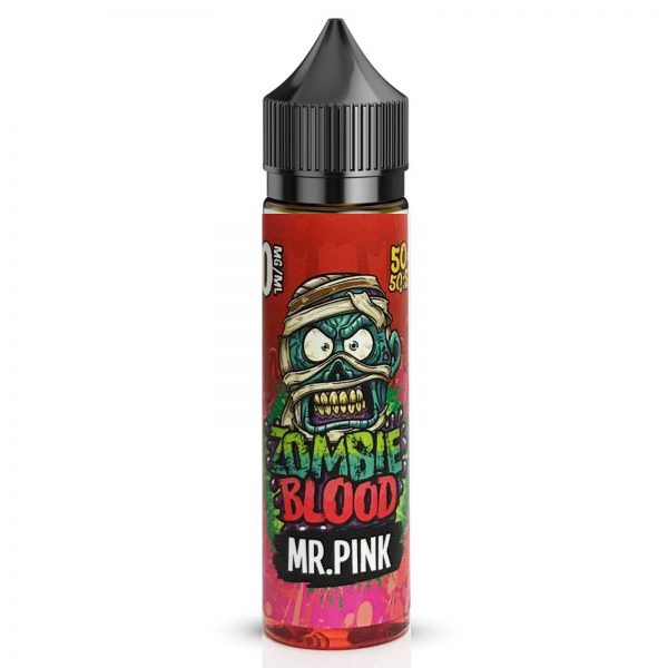 Mr Pink By Zombie Blood 50ML E Liquid 50VG Vape 0MG Juice