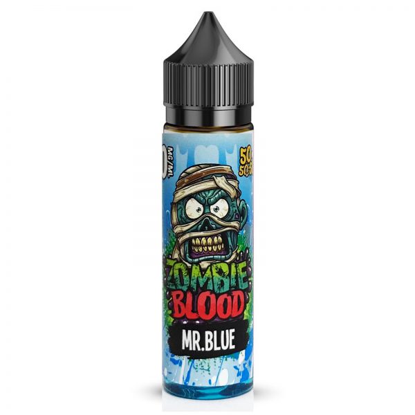 Mr Blue By Zombie Blood 50ML E Liquid 50VG Vape 0MG Juice