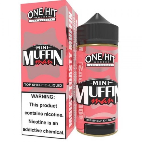 MINI MUFFIN MAN – ONE HIT WONDER 100ML SHORTFILL E LIQUID 80VG VAPE