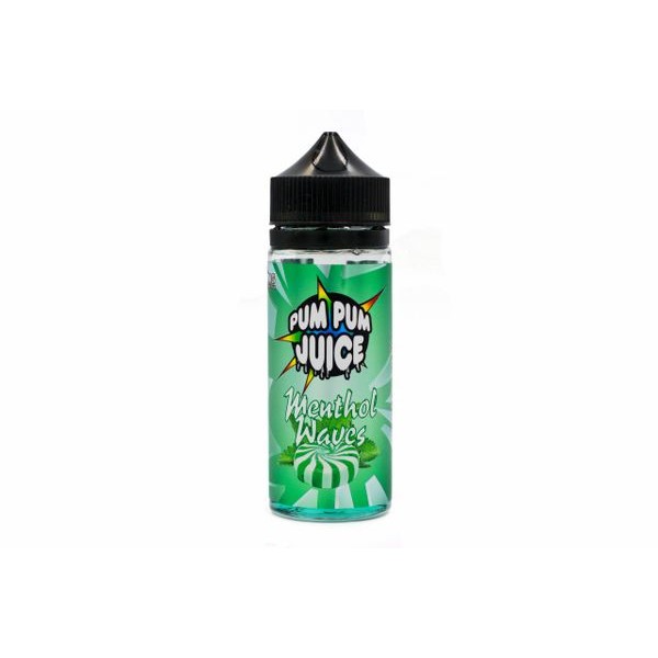 Menthol Waves by Pum Pum Juice. 0MG 100ML E-liquid. 70VG/30PG Vape Juice