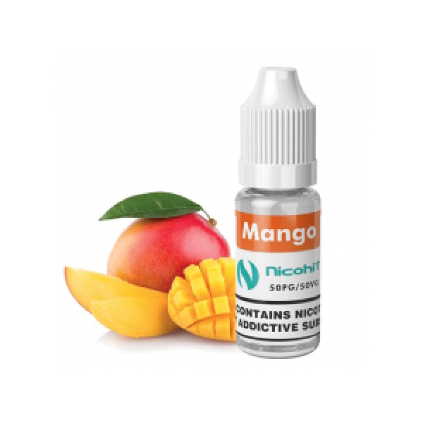 NICOHIT MANGO E LIQUID E JUICE 10ML TPD 3/6/12/18MG MULTIBUY