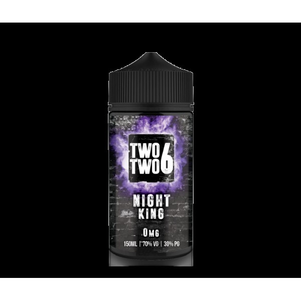 Night King by TWO TWO 6 (226) 150ML E Liquid 70VG Vape 0MG Juice