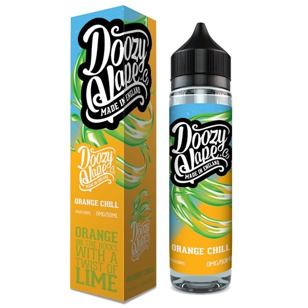 Orange Chill by Doozy Vape 0MG 50ML E-liquid. 70VG/30PG Vape Juice