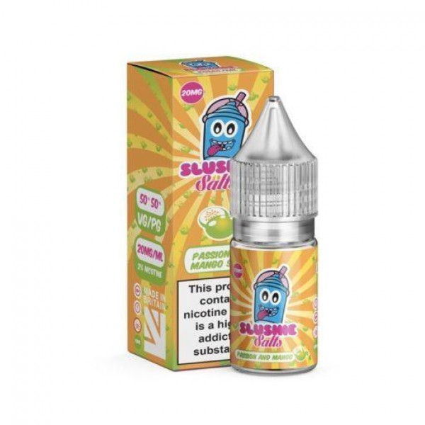 Passion & Mango Slush E-Liquid by Slushie Squad 50ML Shortfill 70VG Vape