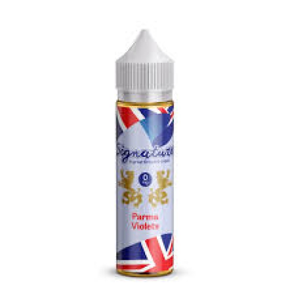 Parma violets by Signature 50ml E Liquid Juice 50VG Vape Shortfill