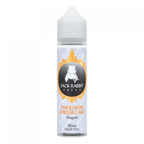 Mandarin Cheesecake By Jack Rabbit Vapes 50ML E Liquid 70VG Vape 0MG Juice