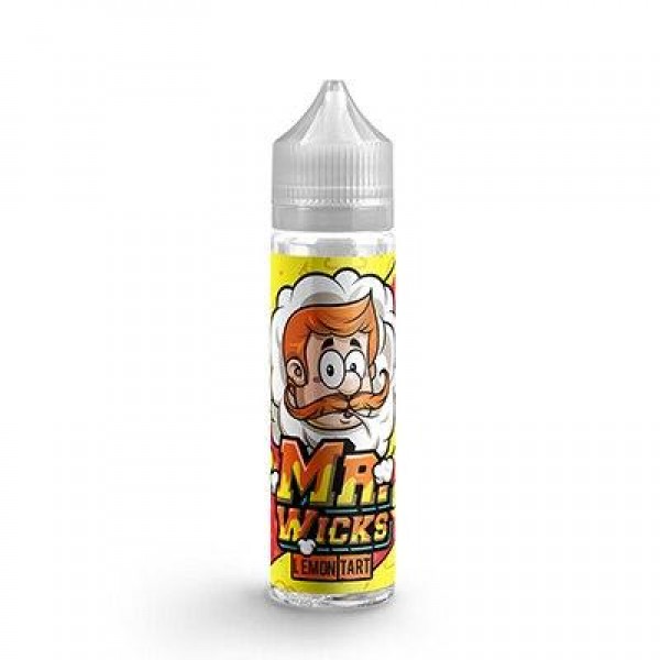 Lemon Tart E-Liquid by Mr Wicks - 50ml Shortfill E Liquid 70VG Vape