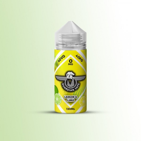 Lemon & Lime by Guardian Vape 100ML E Liquid 60VG Vape 0MG Juice