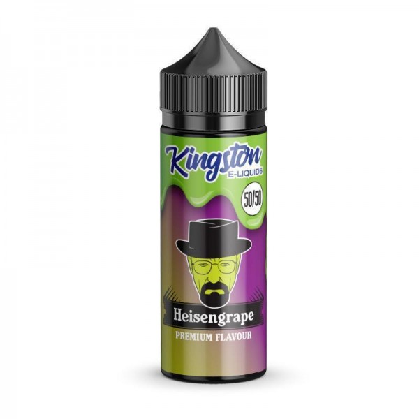 Kingston Heisengrape 100ml E Liquid Juice Vape 50vg Sub Ohm Shortfill