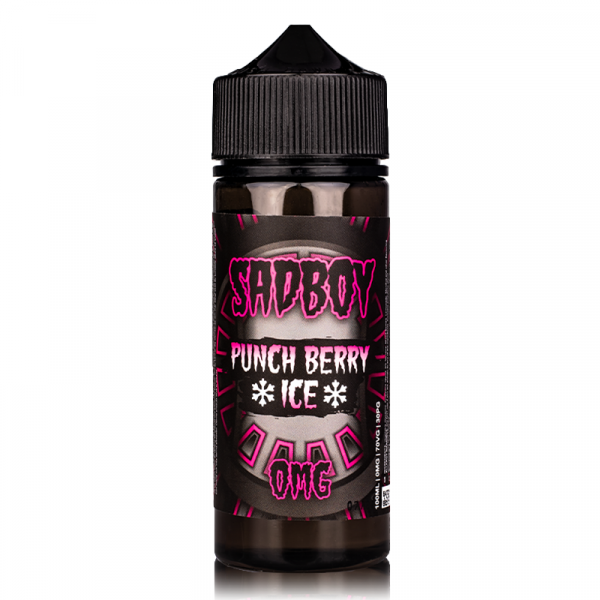 PUNCH BERRY ICE BY SADBOY E-LIQUID 100ML SHORTFILL 75VG VAPE 0MG JUICE