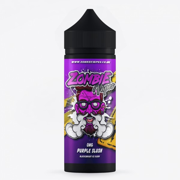 Purple Slush By Zombie Vapes, 50ML E Liquid, 70VG Vape, 0MG Juice