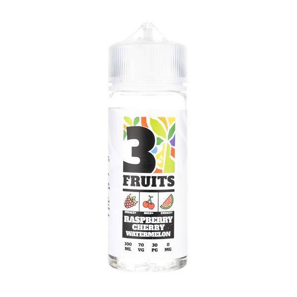 Raspberry Cherry Watermelon By 3 Fruits 100ML E Liquid 70VG Vape 0MG Juice