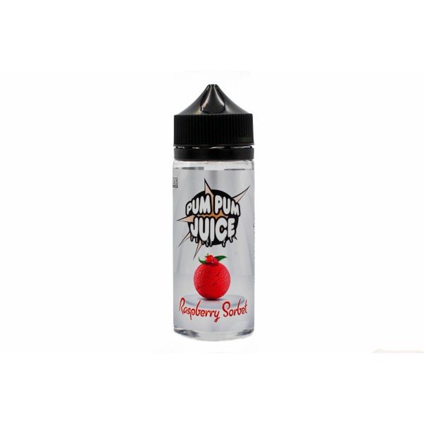 Raspberry Sorbet by Pum Pum Juice. 0MG 100ML E-liquid. 70VG/30PG Vape Juice