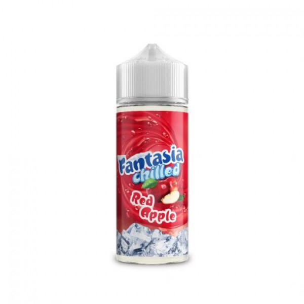 Red Apple By Fantasia Chilled 100ML E Liquid 70VG Vape 0MG Juice