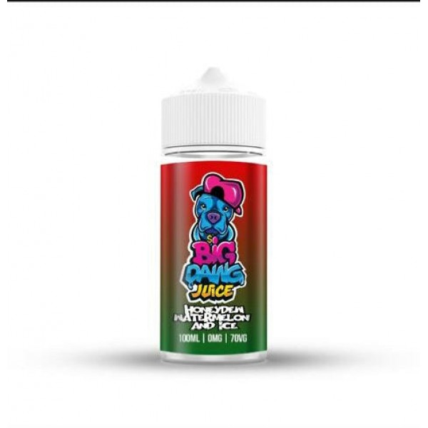 Honeydew Watermelon & Ice By Big Dawg Juice 100ML E Liquid 70VG Vape 0MG Juice