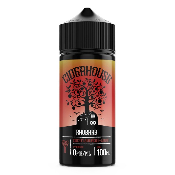 Rhubarb - Ciderhouse, 100ML E Liquid, 70VG Vape, 0MG Juice, Shortfill