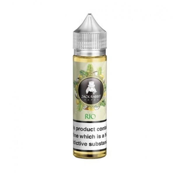 Rio By Jack Rabbit Vapes 50ML E Liquid 70VG Vape 0MG Juice