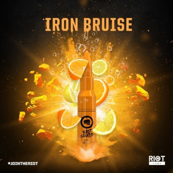 RIOT SQUAD – IRON BRUISE 50ML SHORTFILL E LIQUID 70VG VAPE