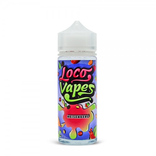 Heisenberg by Loco Vapes. 100ML E-liquid, 0MG vape, 70VG/30PG juice