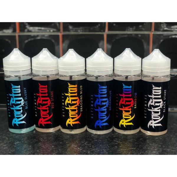 Heisen Blue (Ultimate) by Rockstar. 100ML E-liquid, 0MG vape, 70VG/30PG juice