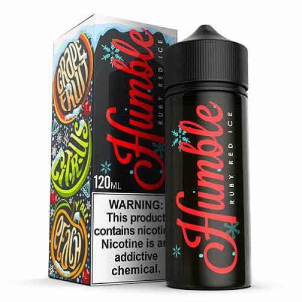 Ruby Red Ice By Humble 100ML E liquid 80VG Vape 0MG Juice Shortfill