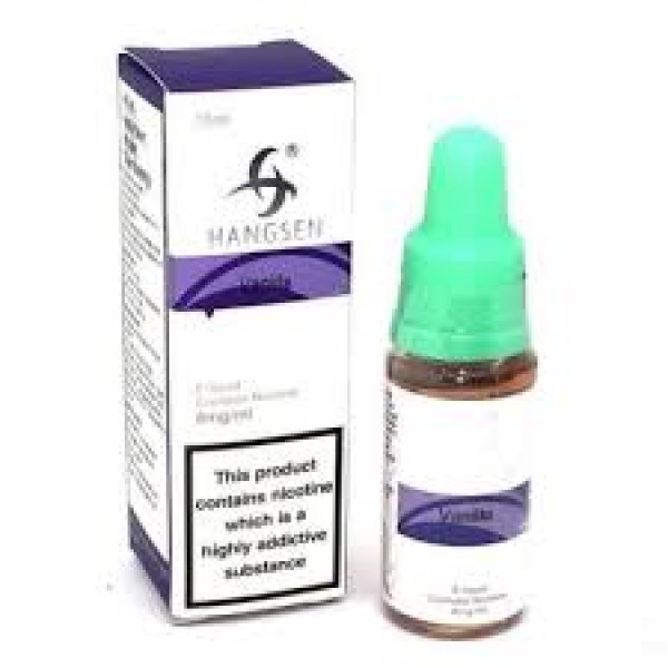 HANGSEN VANILLA 10ML TPD E LIQUID JUICE 3MG/6MG/12MG/18MG MULTIBUY