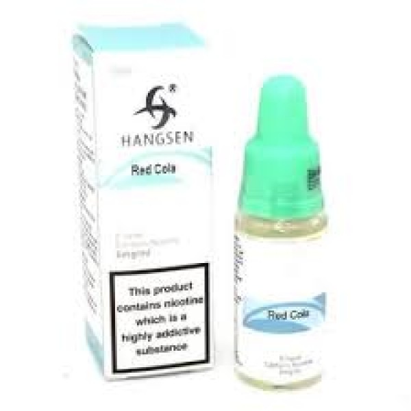 HANGSEN RED COLA 10ML TPD E LIQUID JUICE 3MG/6MG/12MG/18MG MULTIBUY