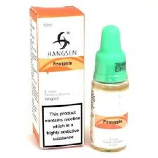 HANGSEN PINEAPPLE 10ML TPD E LIQUID JUICE 3MG/6MG/12MG/18MG MULTIBUY