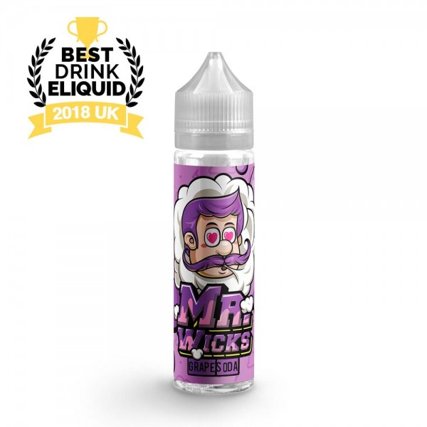 Grape Soda E-Liquid by Mr Wicks - 50ml Shortfill E Liquid 70VG Vape