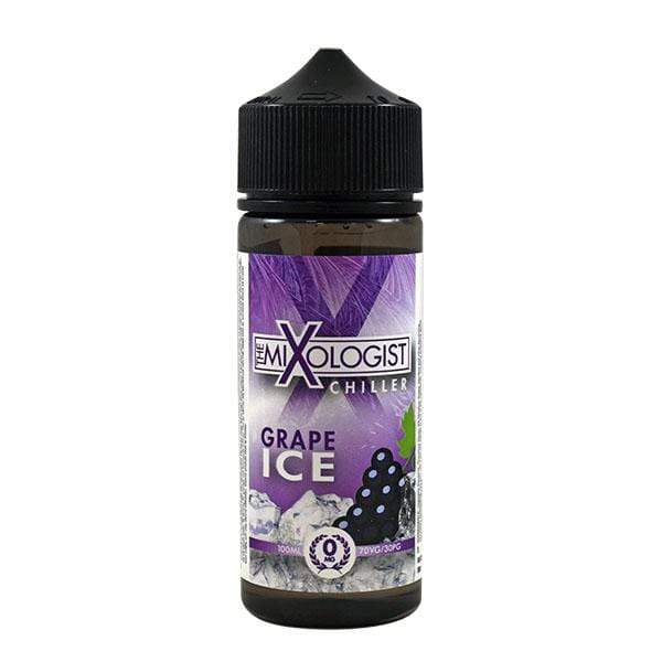 Grape Ice by Mixologist, 100ML E Liquid, 70VG Vape, 0MG Juice