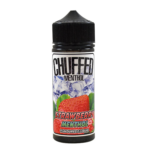 Strawberry - Menthol - Chuffed 100ML E Liquid 70VG Vape 0MG Juice