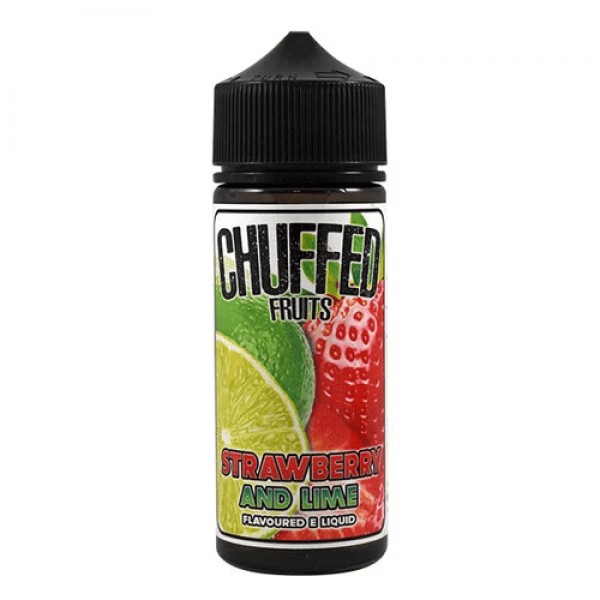 Strawberry And Lime - Fruits By Chuffed 100ML E Liquid 70VG Vape 0MG Juice