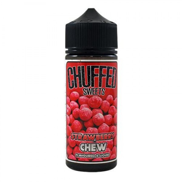 Strawberry Chew - Sweets By Chuffed 100ML E Liquid 70VG Vape 0MG Juice