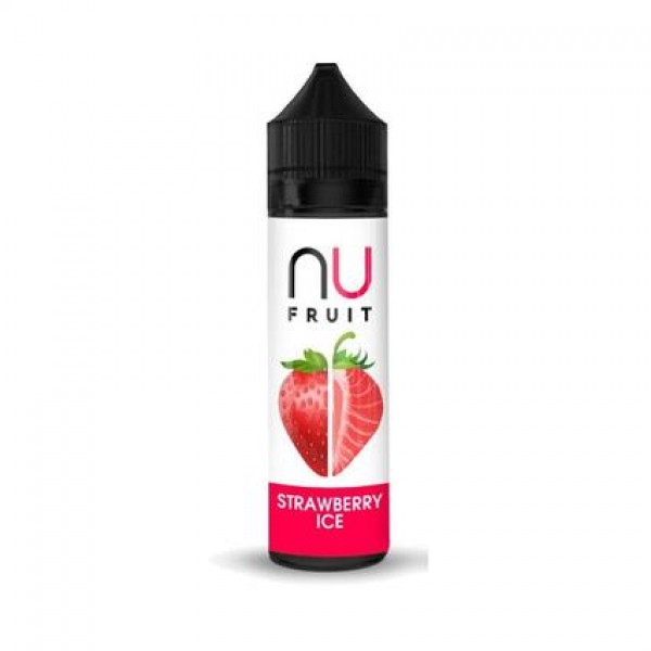 Strawberry Ice By Nu Fruit 100ML E Liquid 70VG Vape 0MG Juice