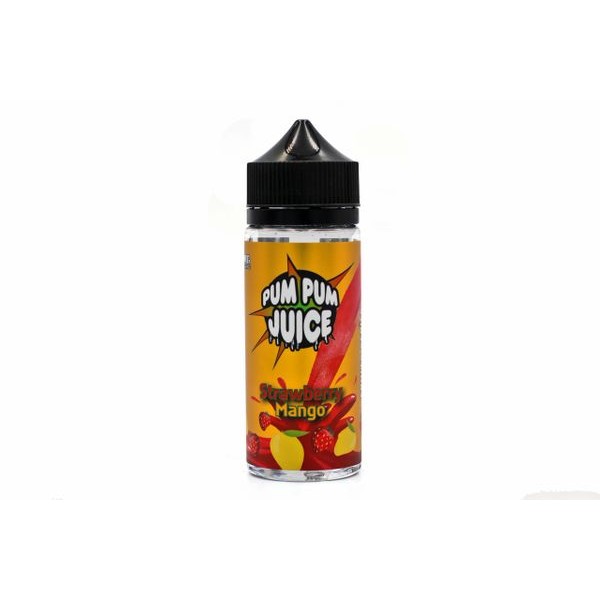 Strawberry Mango by Pum Pum Juice. 0MG 100ML E-liquid. 70VG/30PG Vape Juice