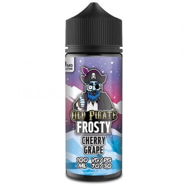 Frosty - Cherry Grape by Old Pirate 100ML E Liquid, 70VG Vape, 0MG Juice, Shortfill