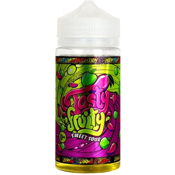 Sweet Sour 200ML 70VG/30PG By Tasty Fruity. Premium E-liquid Vape Juice