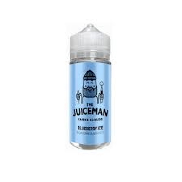 THE JUICEMAN BLUEBERRY ICE 100ML E Liquid Shortfill 50VG Vape Juice