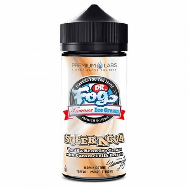 DR FOG SUPERNOVA ICE CREAM 100ML SHORTFILL 75VG E LIQUID JUICE VAPE