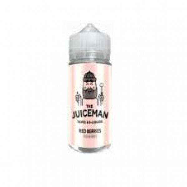 THE JUICEMAN RED BERRIES 100ML E Liquid Shortfill 50VG Vape Juice