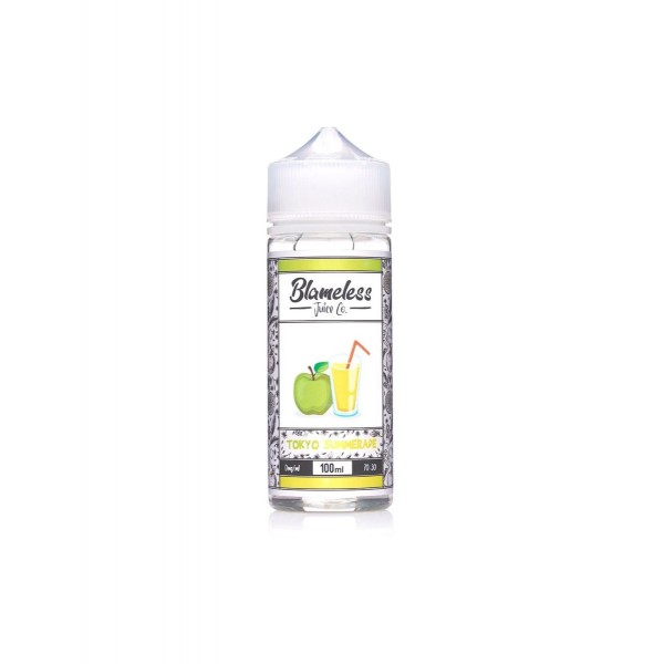 Tokyo Summerade By Blameless 100ML E Liquid 70VG Vape 0MG Juice