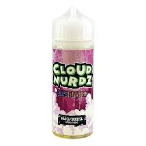 CLOUD NURDZ GRAPE STRAWBERRY 100ML E LIQUID SHORTFILL 70VG JUICE