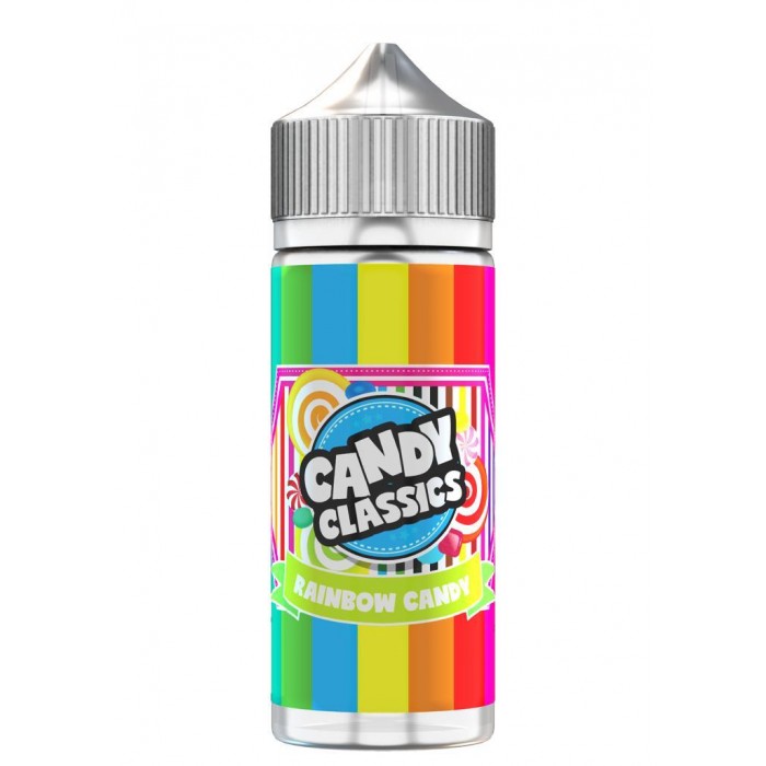 Candy Classics Rainbow Candy Drops 100ml E Liquid Juice 70vg Vape sub ...